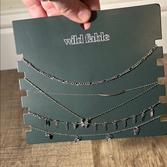 Wild Fable Silver Charm Necklace Collection - Picture 5 of 7